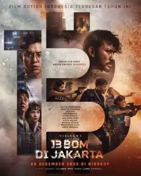 13 взрывов в Джакарте онлайн